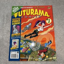 Futurama comics first issue - futurama,