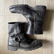 Xelement Mens Black Leather