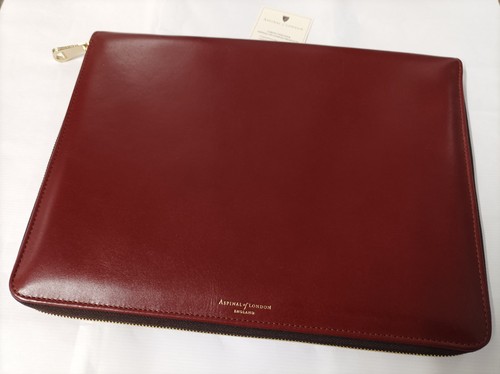 Aspinal zipped padfolio - aspinal,