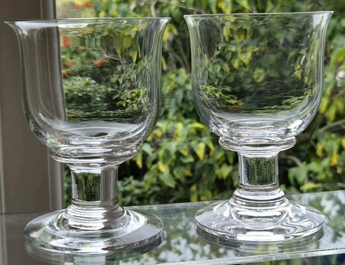 Pair dartington crystal - of,