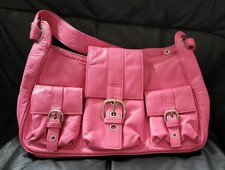 Pink Leather Bag