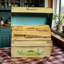 Ohio Art Recipe Tin Box with