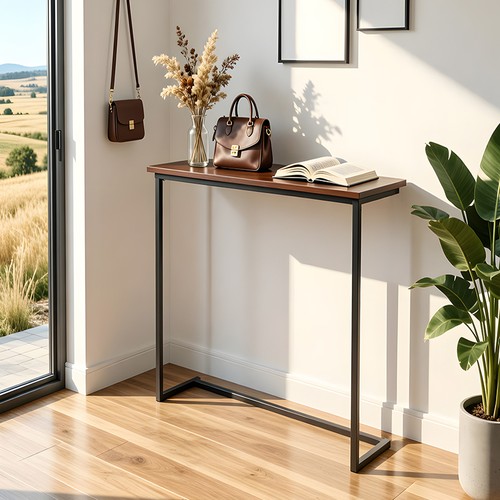 Metal frame console table - frame,