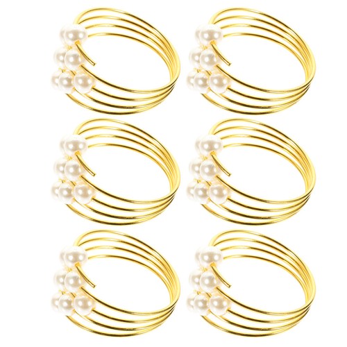 6pcs delicate napkin ring - 6pcs,