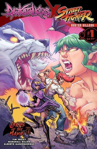 Darkstalkers street fighter - darkstalkers,