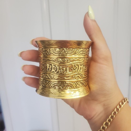 Bold wide cuff bracelet - , –