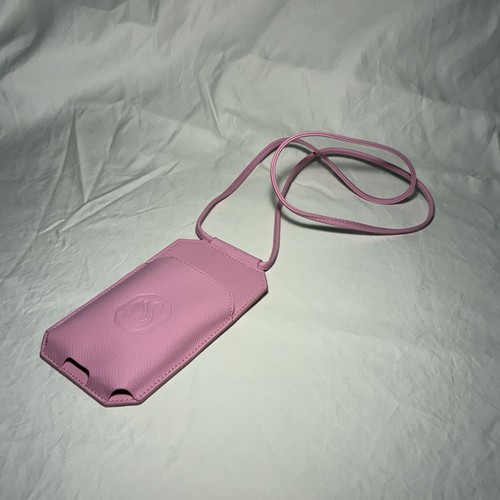 Pink swarovski pebbled - swarovski, leather