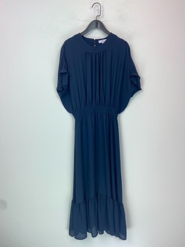 Redoute navy blue midi - redoute,