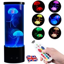 LED Jellyfish Lava Light Lamp