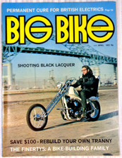 BIG BIKE APRIL 1972 MAGAZINE