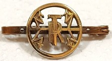 Unidentified -Unidentified TR vintage tie pin style metal badge