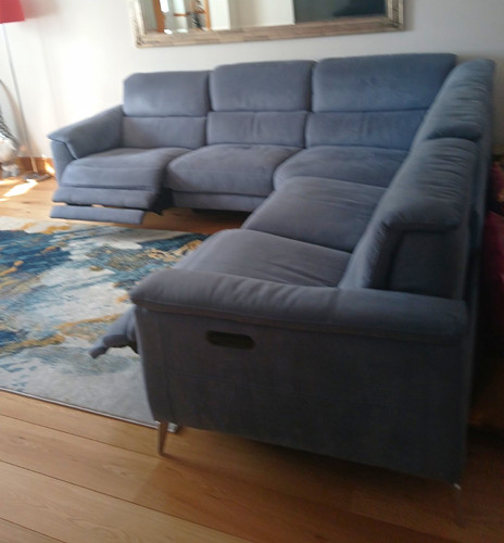 Sofology blue fabric - sofology, corner