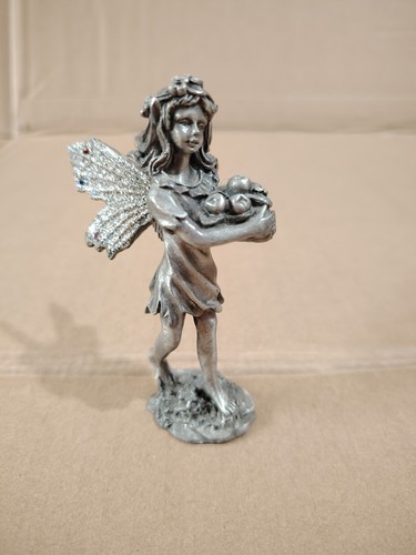 Unbranded pewter fairy holding - pewter,