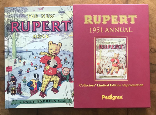 Rupert adventure book 1951 - book,