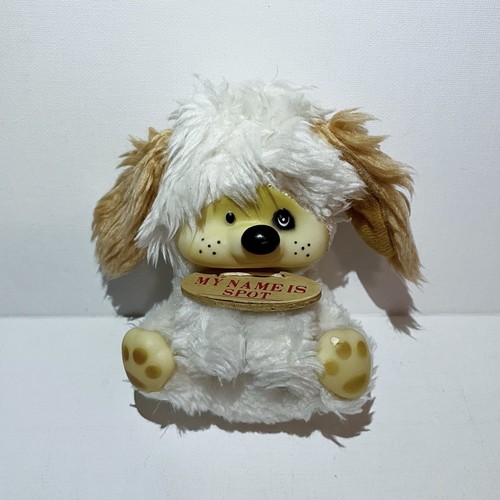 Vintage puppy plush toy - vintage,