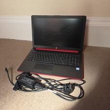 Red HP Laptop Intel Core I3
