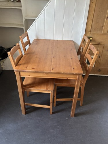 Wooden dining room table - room,