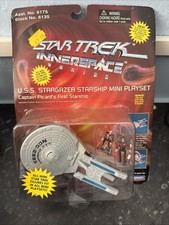 MOC Playmates 1995 Star Trek Innerspace mini playset - U.S.S. Stargazer Starship