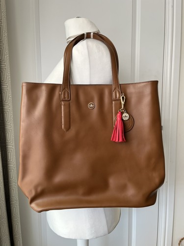 Nica large tote - large, hazelnut