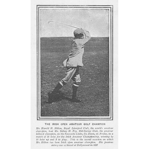 Golf harold hilton the - golf,