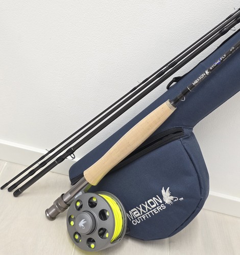 Maxxon stonefly fly combo 9ft - stonefly,