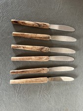 6x Vintage German Solingen Fruit Knives 