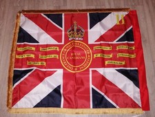 Prince of wales's Leinster Regiment Kings colours 2nd Bn flag