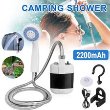 Portable Camping Shower USB Rechargeable Shower Pump Outdoor Dog Car Wash Shower