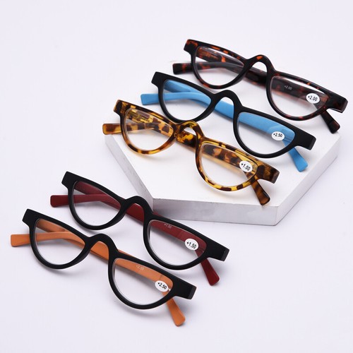 Vintage reading glasses - vintage, half