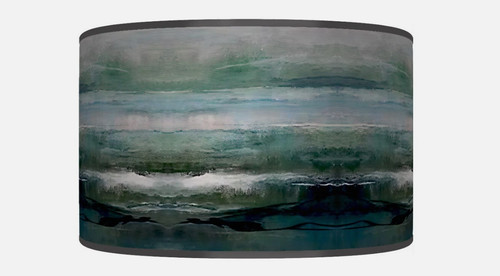 Abstract ocean lampshade - ocean, –