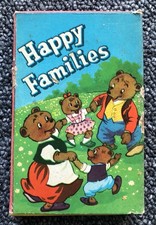 Vintage Bear Happy Families 100% Complete