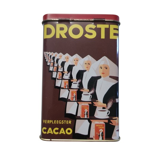 Droste cocoa vintage tin - cocoa,