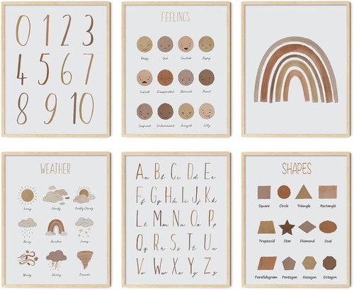 Liyaoli alphabet poster - liyaoli, for