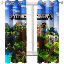 Bedroom Curtains 02-Minecraft