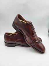 Jones Bootmaker Mens Brown Oxford Brogue Shoes Size UK9.5 Goodyear Welted