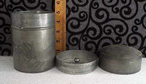 Vintage huikee swatow pewter - vintage,
