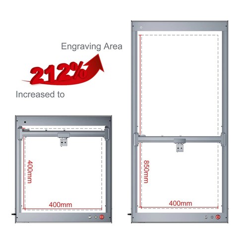 Ortur extension kit for olm3 - kit,