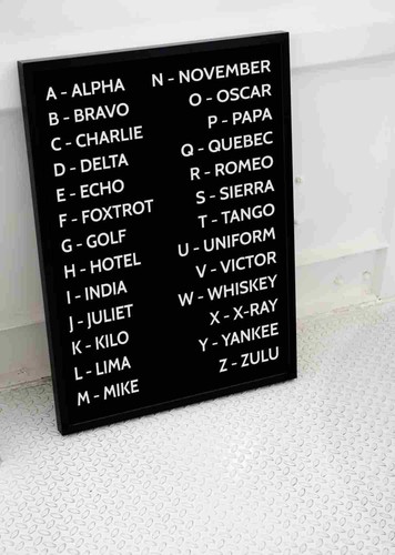Phonetic alphabet - phonetic,