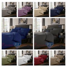 800TC Plain Dyed Cotton Rich