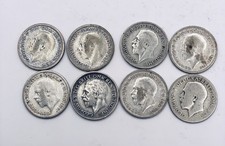 George silver sixpence - v,