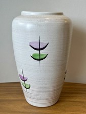 Large Vintage, Mid Century Modern West German Bay Keramik Retro Vase, 638-30