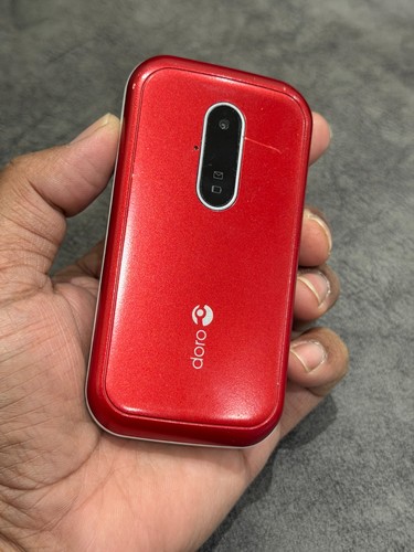 Doro 6620 red big button - red,