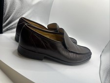 Loake Brown Leather Slip On