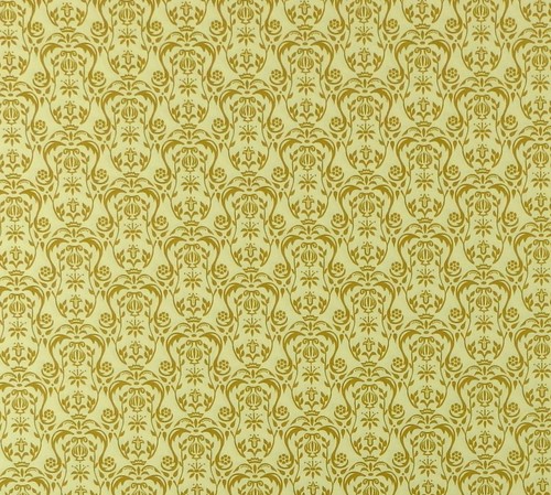 Dolls house regency - dolls, wallpaper