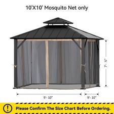 Universal Gazebo Mosquito