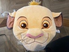 Disney Store Genuine / Official - Simba Face Cushion - The Lion King - Pillow