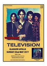 Television Gig Poster Print  -
