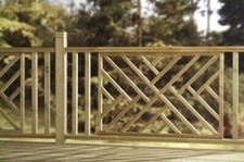 Cross Hatch Wooden Softwood