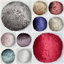 Round Soft Crushed Velvet