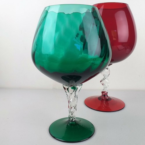 Green vase balloon optic - green,